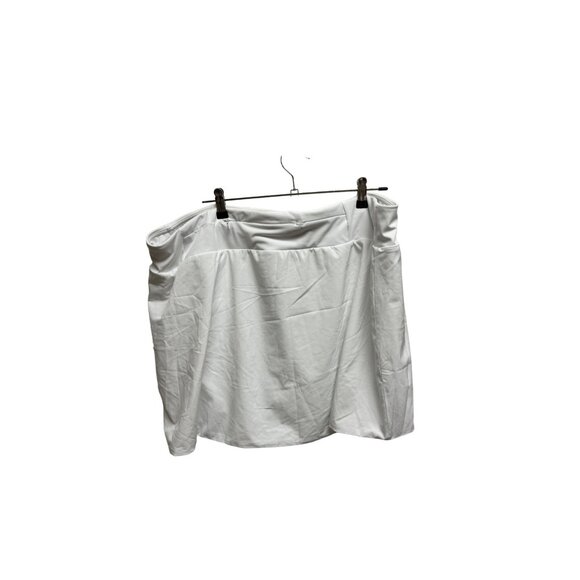 Fabletics White Skye Skort Skirt Women Size 2X 18/20 - Picture 5 of 5